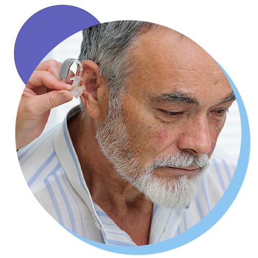 Man fitted for hearing aid after finding Medicare Supplement coverage